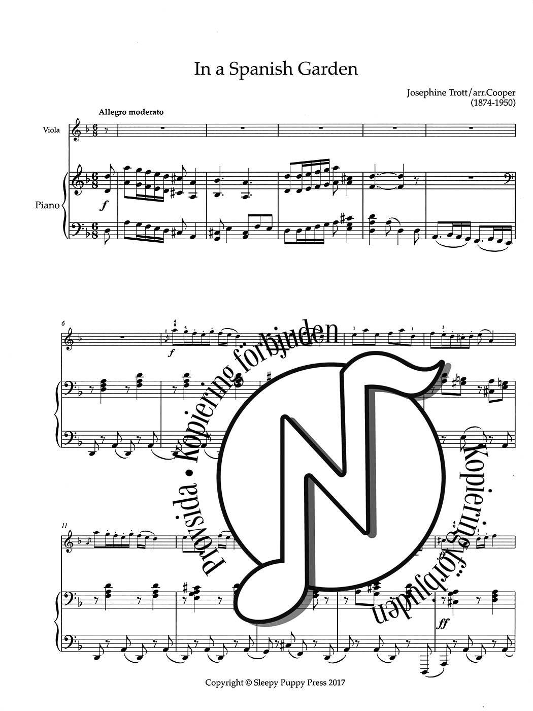 Viola Music by Women: Intermediate 2 by Cora Cooper