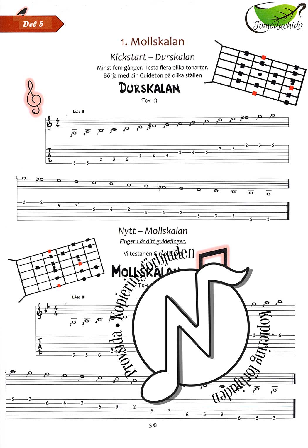 Kickstarta Nya Skills: Gitarr-Fingerstyle Stora Boken