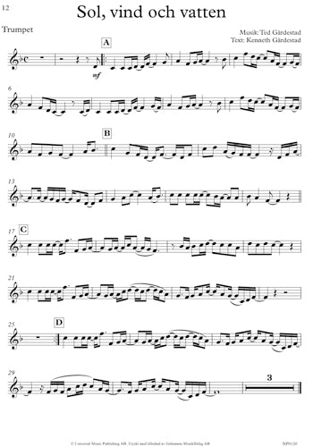 Solisten 3 Trumpet