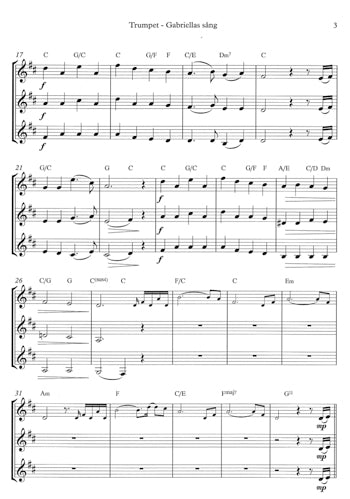 3 x Trumpet