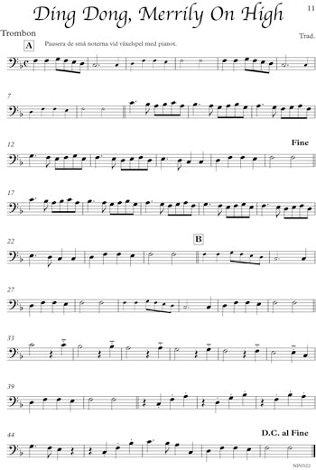 Solisten Jul Trombon