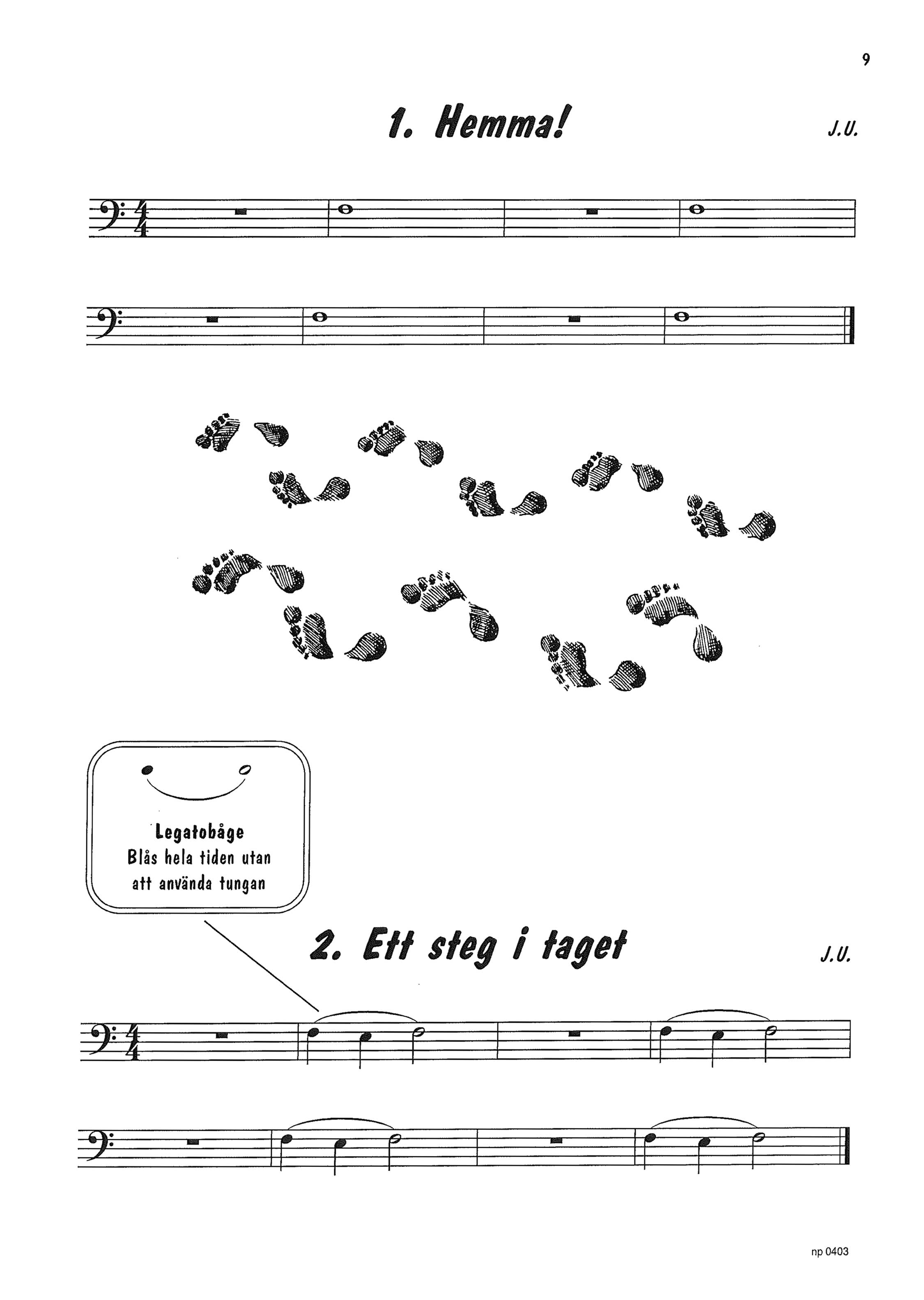 Blåsbus 1 Baryton: Nybörjarskola för baryton