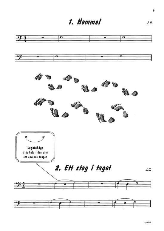Blåsbus 1 Baryton: Nybörjarskola för baryton