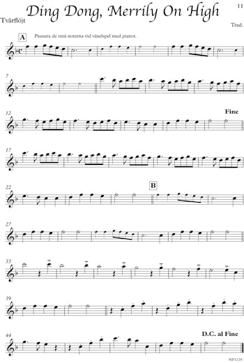 Solisten Jul Tvärflöjt