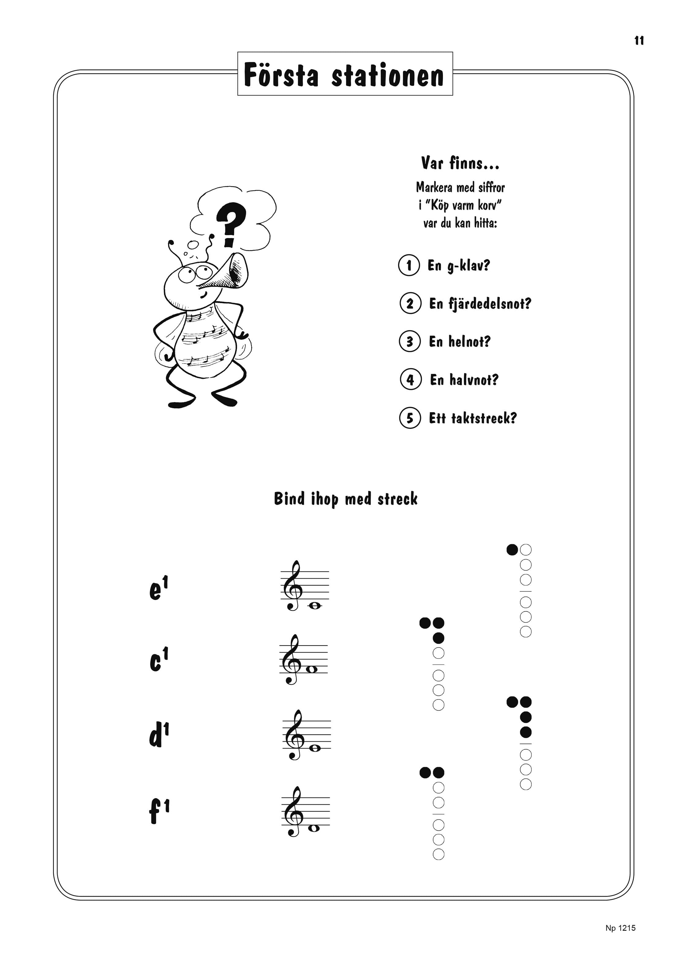 Blåsbus 1 Klarinett: Nybörjarskola för klarinett