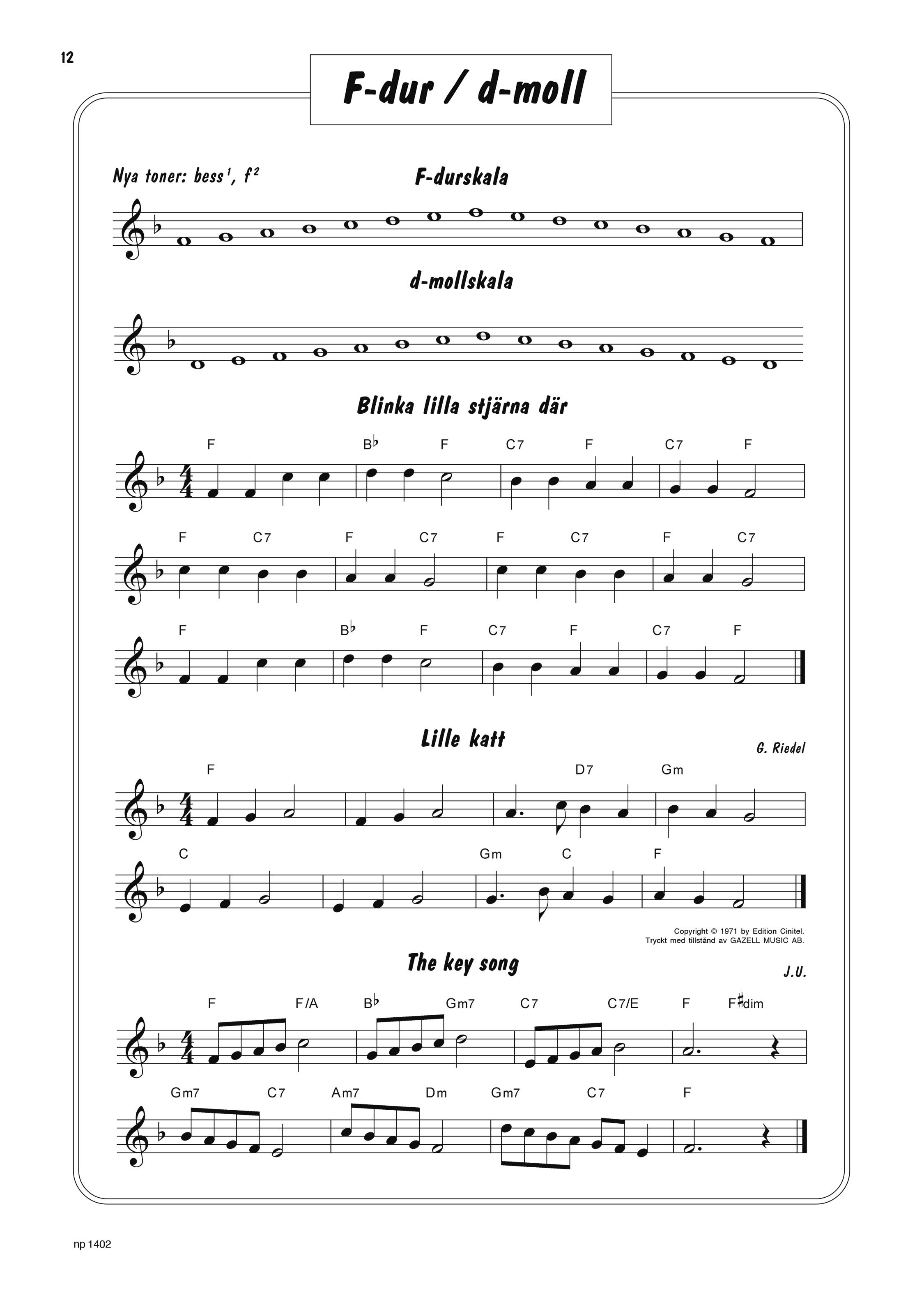 Blåsbus 2 Sopranblockflöjt: Skola för sopranblockflöjt