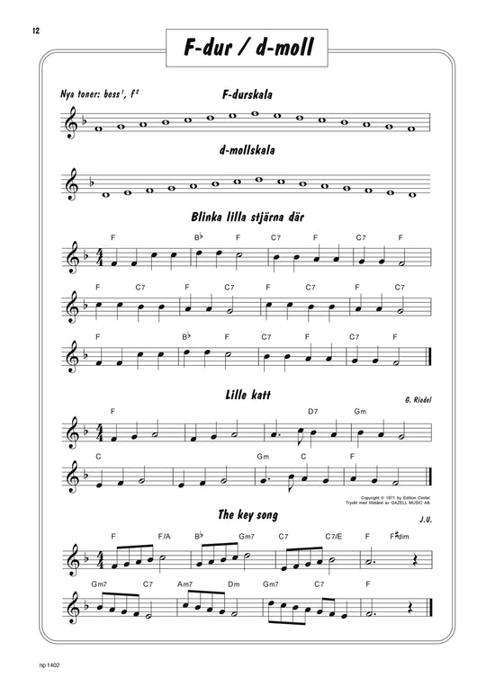 Blåsbus 2 Sopranblockflöjt: Skola för sopranblockflöjt