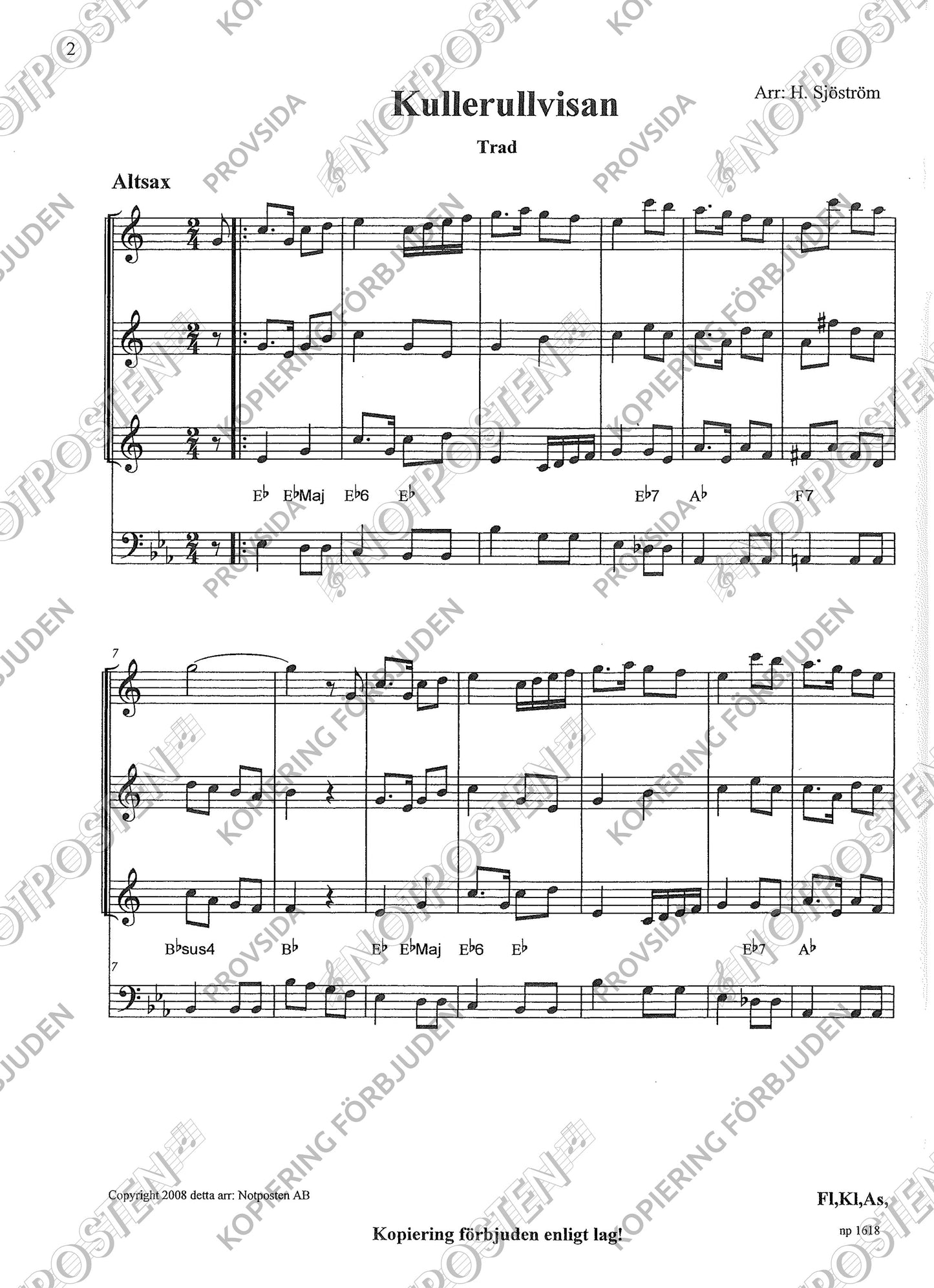 Folkviseton Saxofon