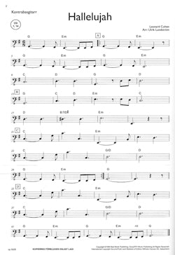 Gitarrbanken 1 Kontrabasgitarr (basklav)