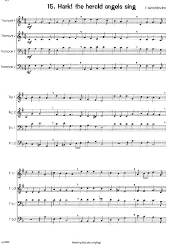 Julmusik för Brassensemble