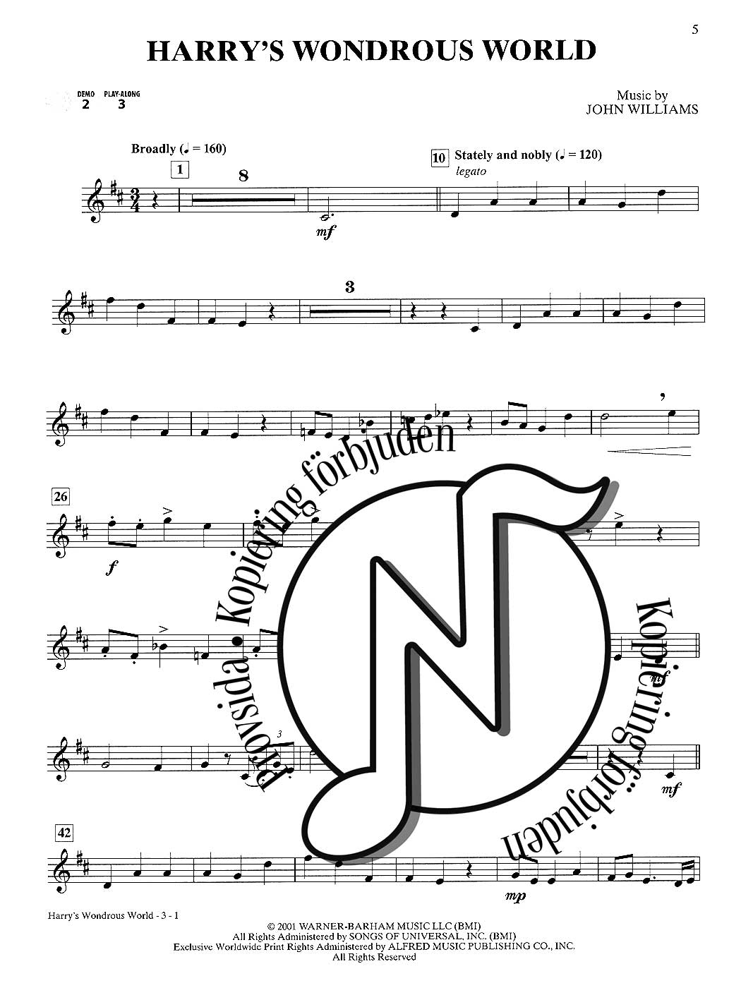 Harry Potter Complete Trumpet