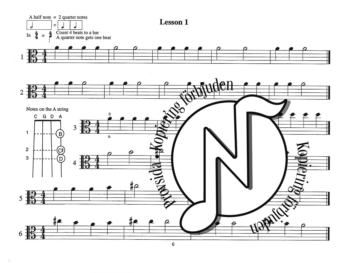I Can Read Music Viola Volume 2