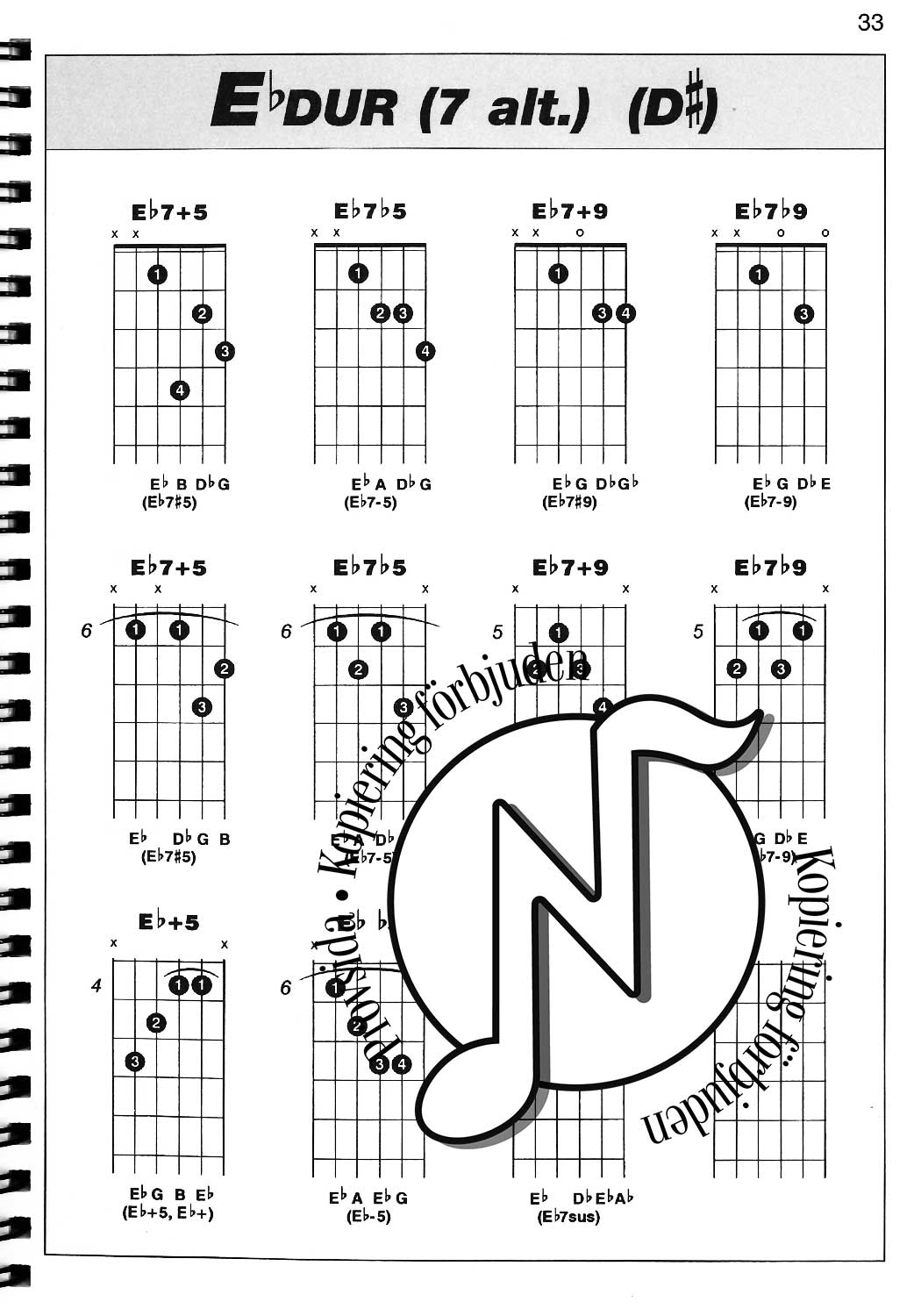 Gitarrackord (Äldre upplaga)