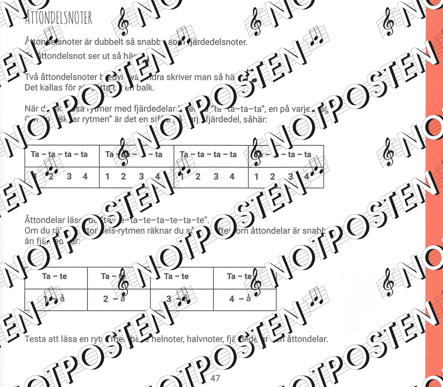Musikpalatset 3: Övningsbok