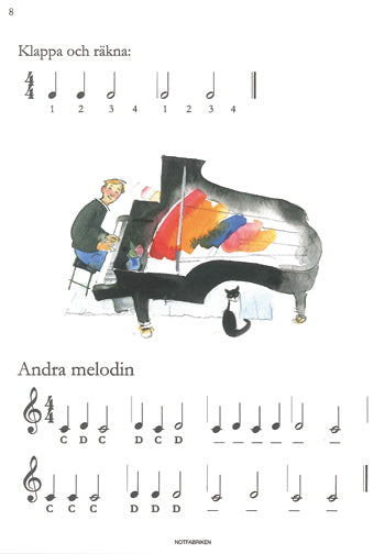 Pianot och jag: Förberedande