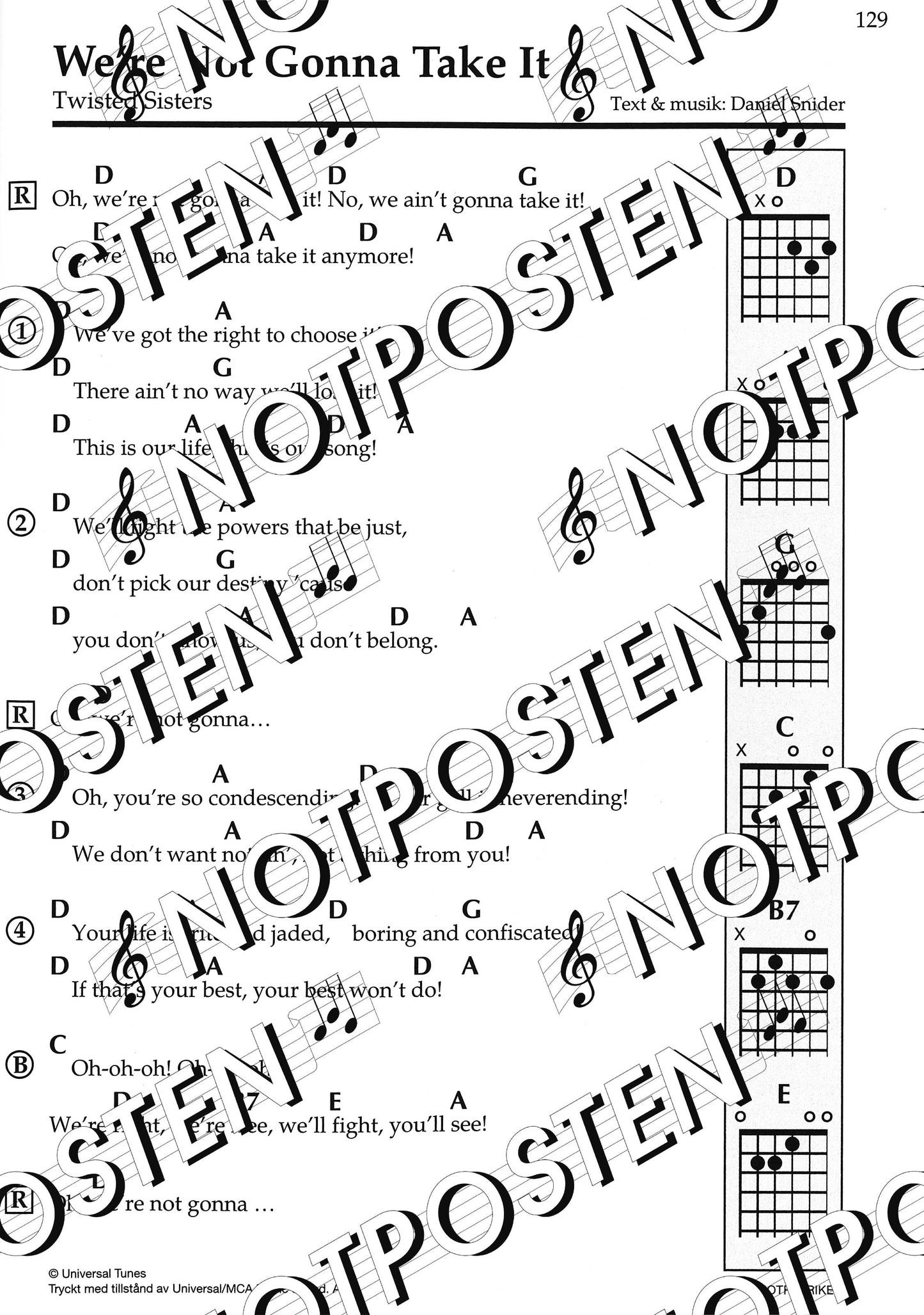 100 lätta partylåtar: Gitarr (Reviderad!)