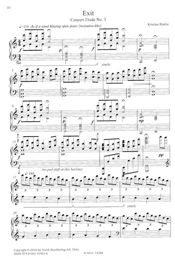 3 Concert Etudes for Solo Piano