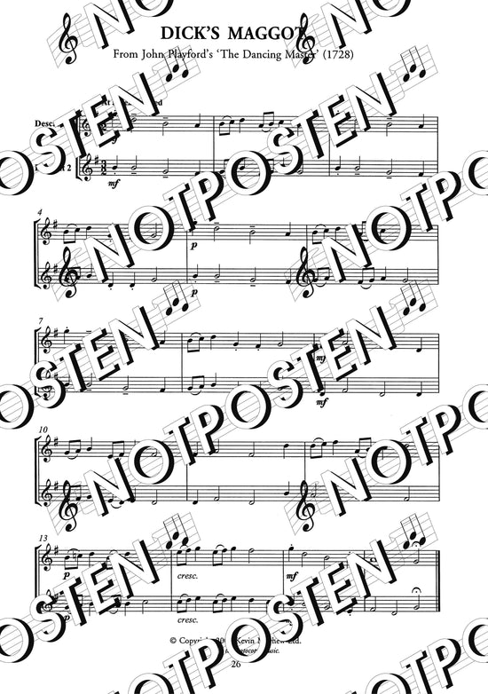 Double Act: Duets for Descant Recorder
