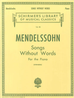 Mendelssohn Songs Without Words for the Piano