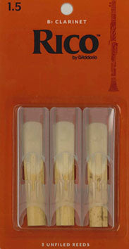 Rico Rörblad Bb Klarinett 1.5 3-pack
