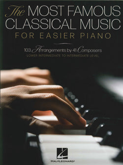 The Most Famous Classical Music for Easier Piano