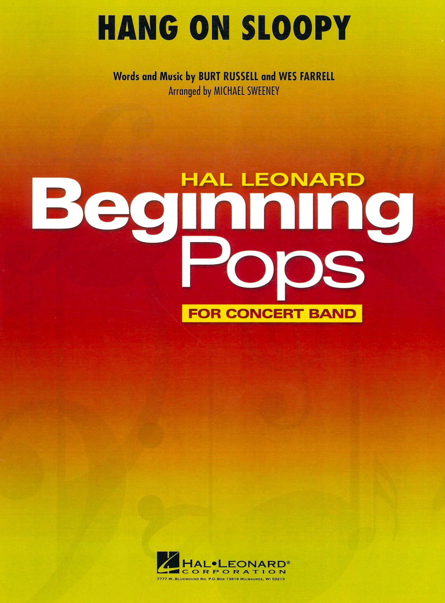 Beginning Pops: Hang On Sloopy (Concert Band)