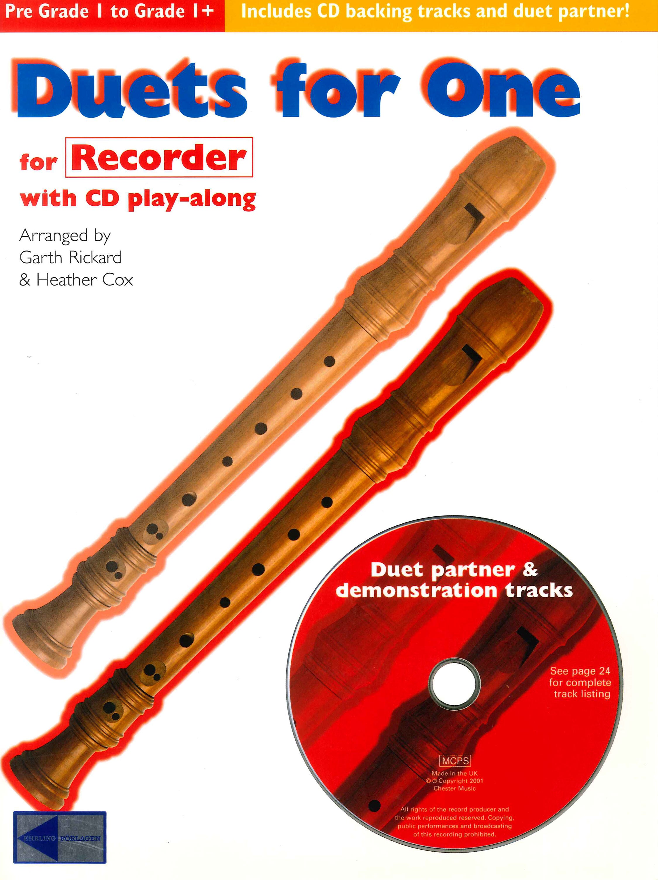 Duets for One for Recorder