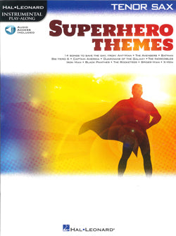 Superhero Themes for Tenor Sax