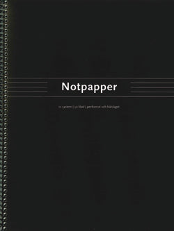 Notpapper 12 System Spiralbundet