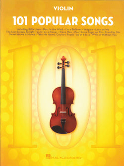 101 Popular Songs Violin