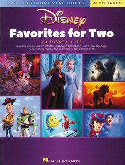 Disney Favorites For Two Alto Saxes