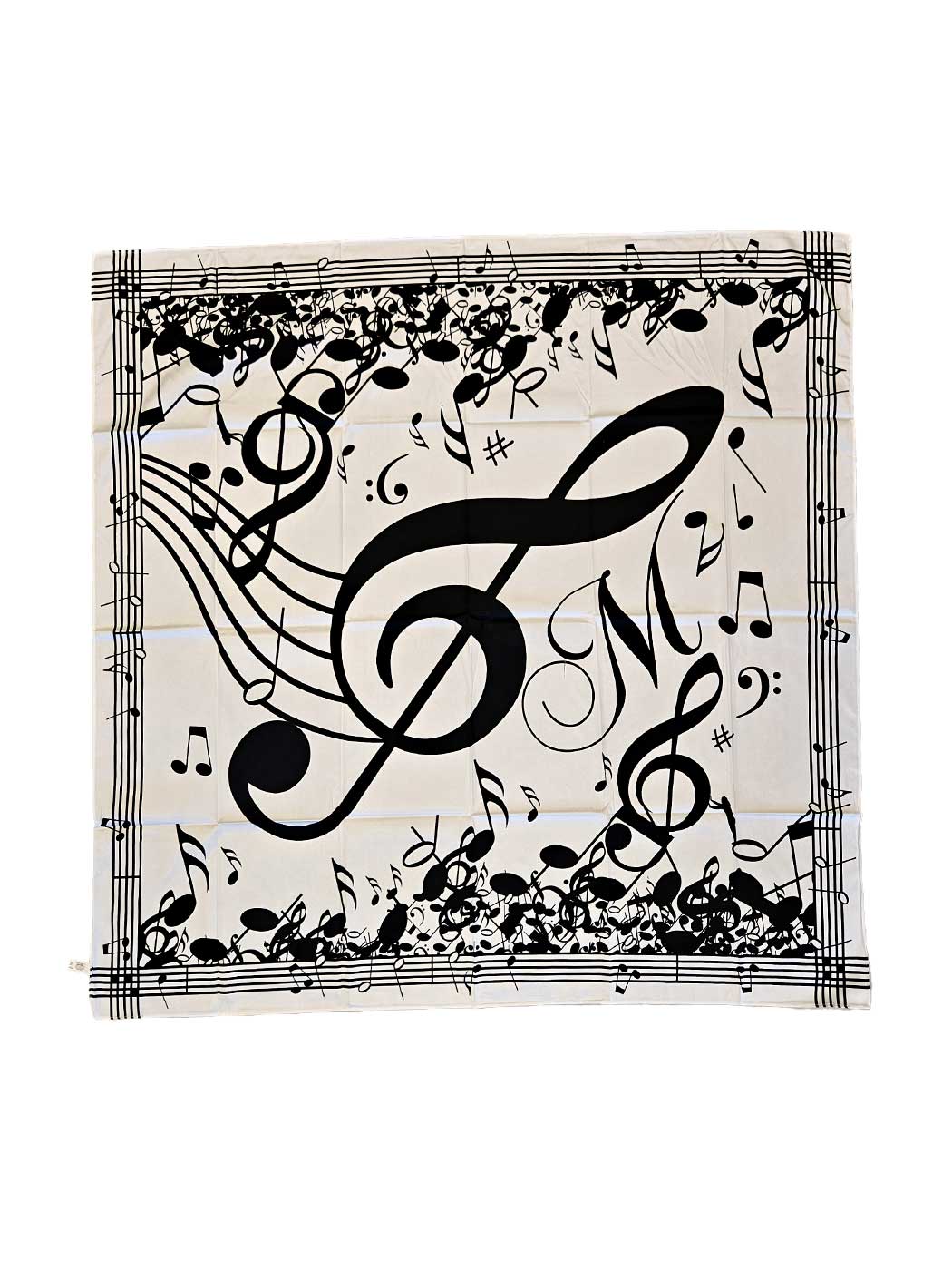 Scarf vit & svart
