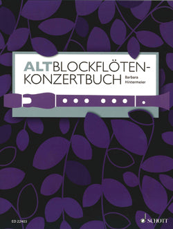 Altblockflöten Konzertbuch