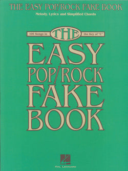 The Easy Pop/Rock Fake Book