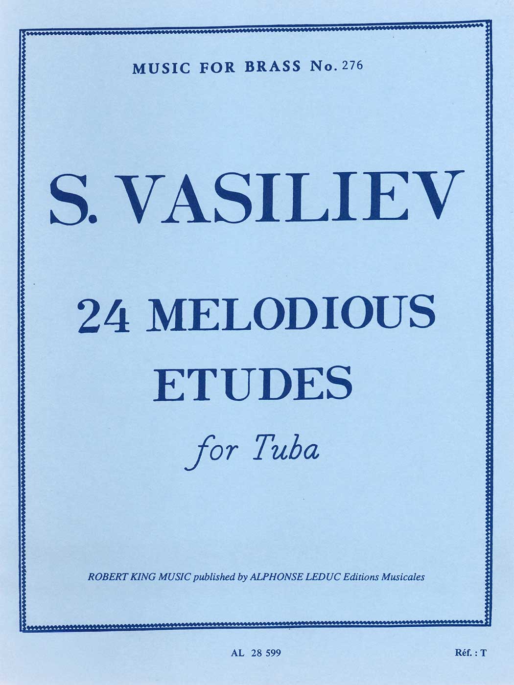 S. Vasiliev 24 Melodious Etudes for Tuba