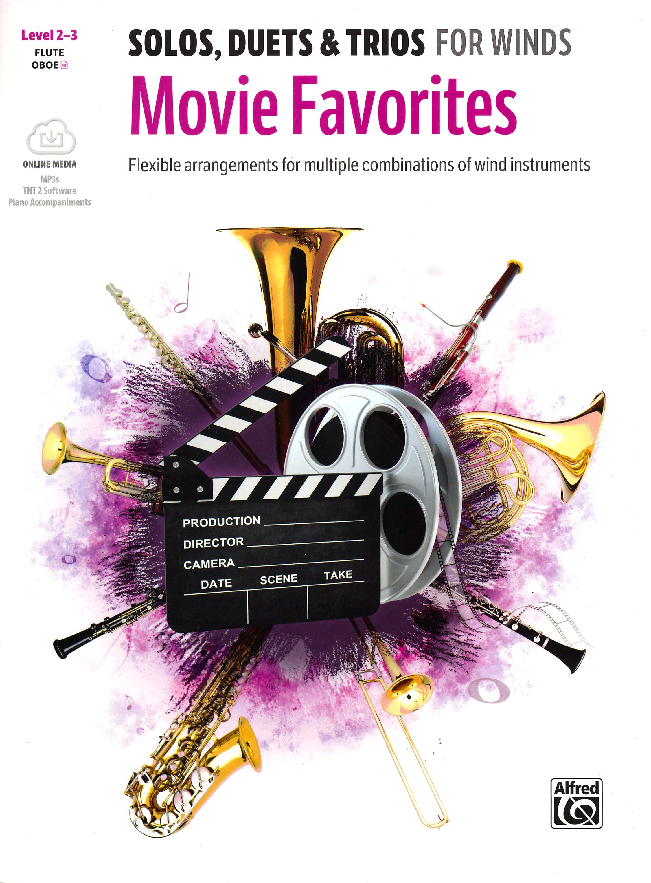Solos, Duets & Trios for Winds: Movie Favorites (Flute/Oboe)