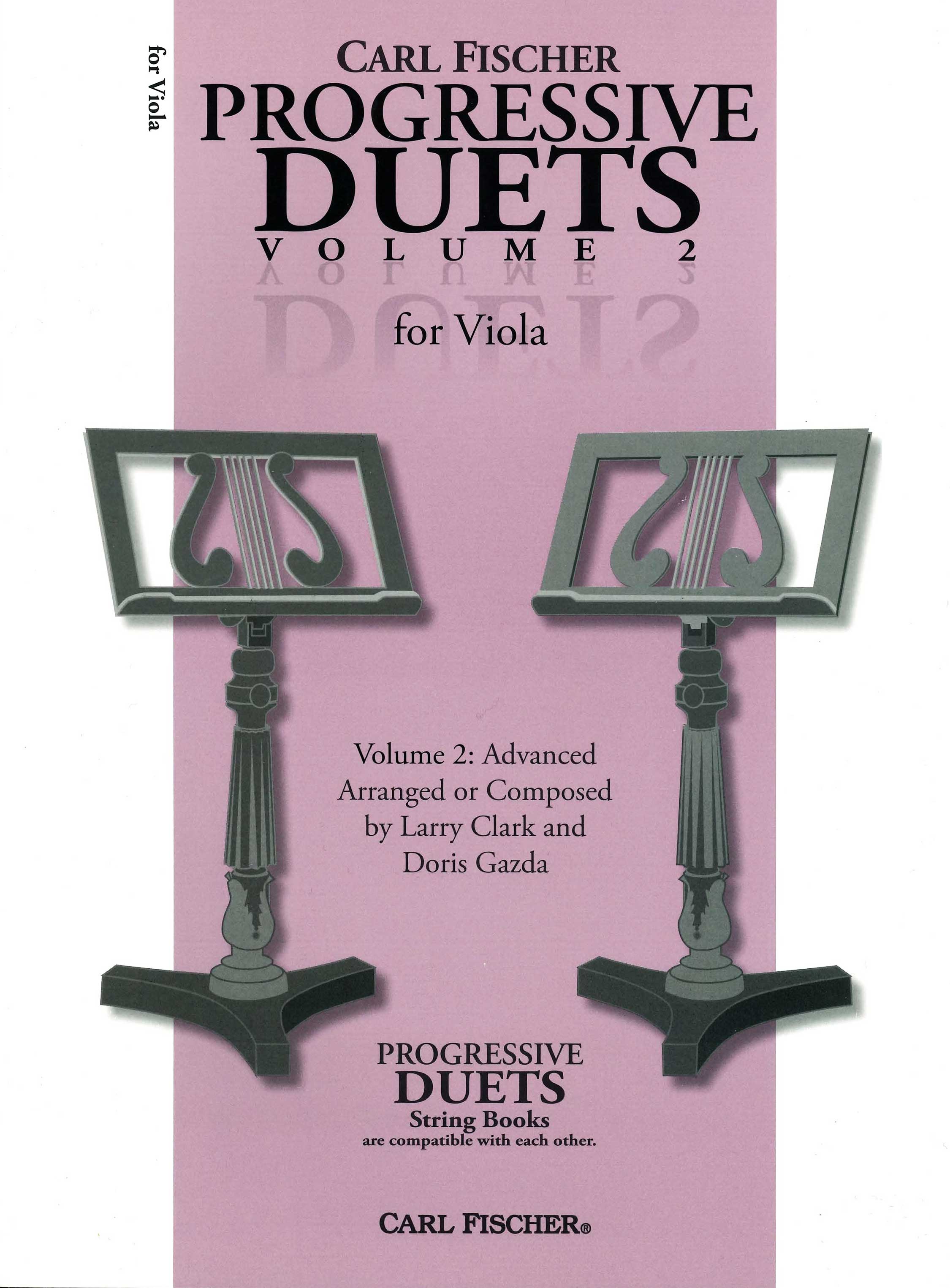 Carl Fischer Progressive Duets Volume 2 for Viola
