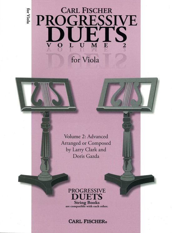 Carl Fischer Progressive Duets Volume 2 for Viola