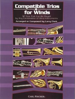 Compatible Trios For Winds Clarinet / Trumpet / Euphonium / Tenor Saxophone