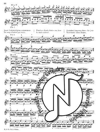 Ševcík Op. 1 Parts 3 & 4: School of Technique for Viola (Alto)