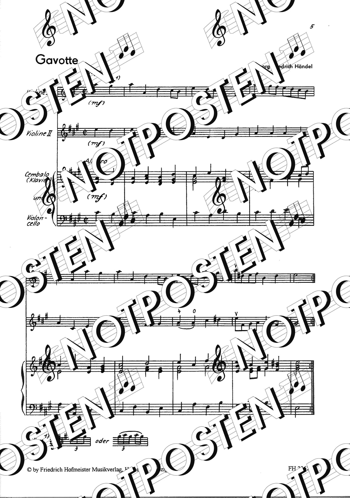 Saitenweise Klassik: Leichte Stücke für 2 Violinen und Klavier