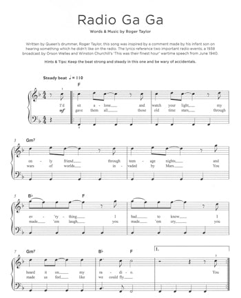Queen Really Easy Piano