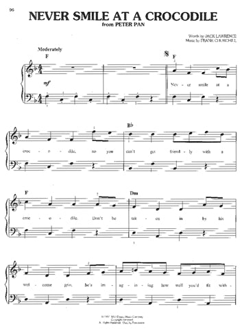 First 50 Fun Children's Songs Easy Piano