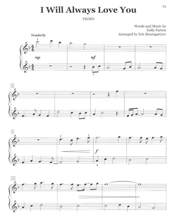 Easy Pop Duets 2 Piano