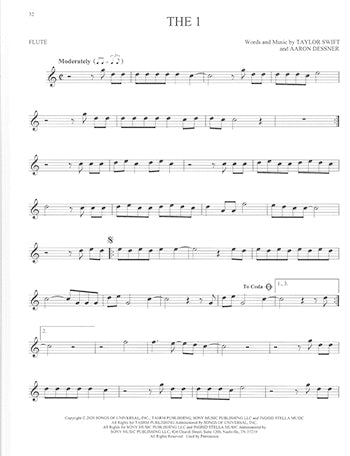 Taylor Swift for Flute