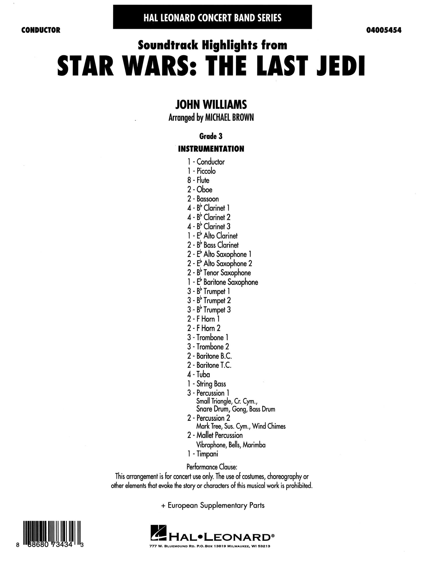 Soundtrack Highlights from Star Wars: The Last Jedi