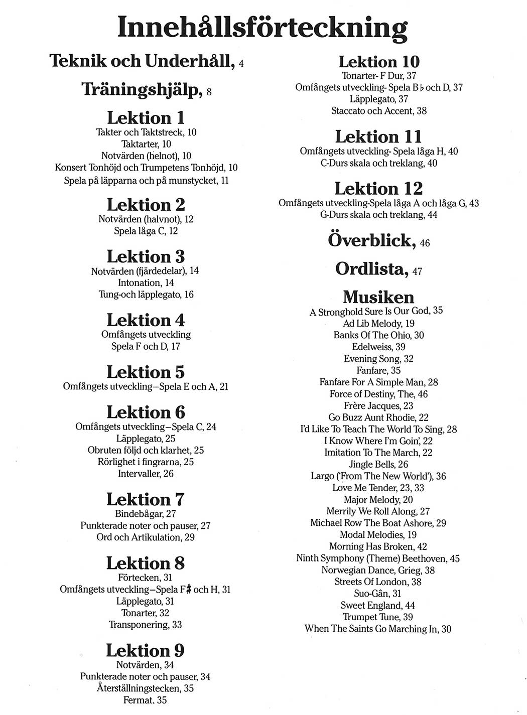 Den komplette trumpetaren Bok 1