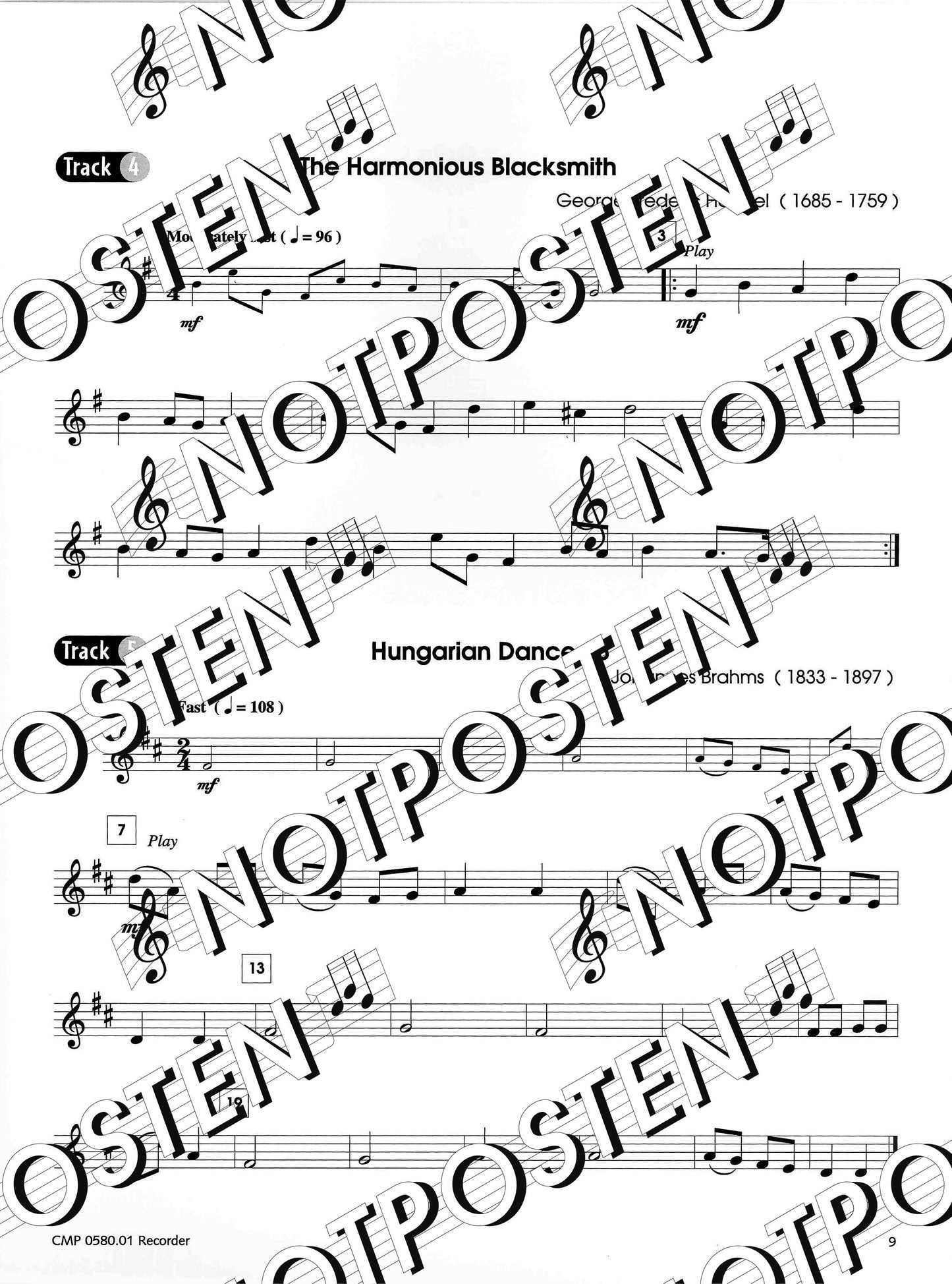 Meet the Great Masters! Recorder