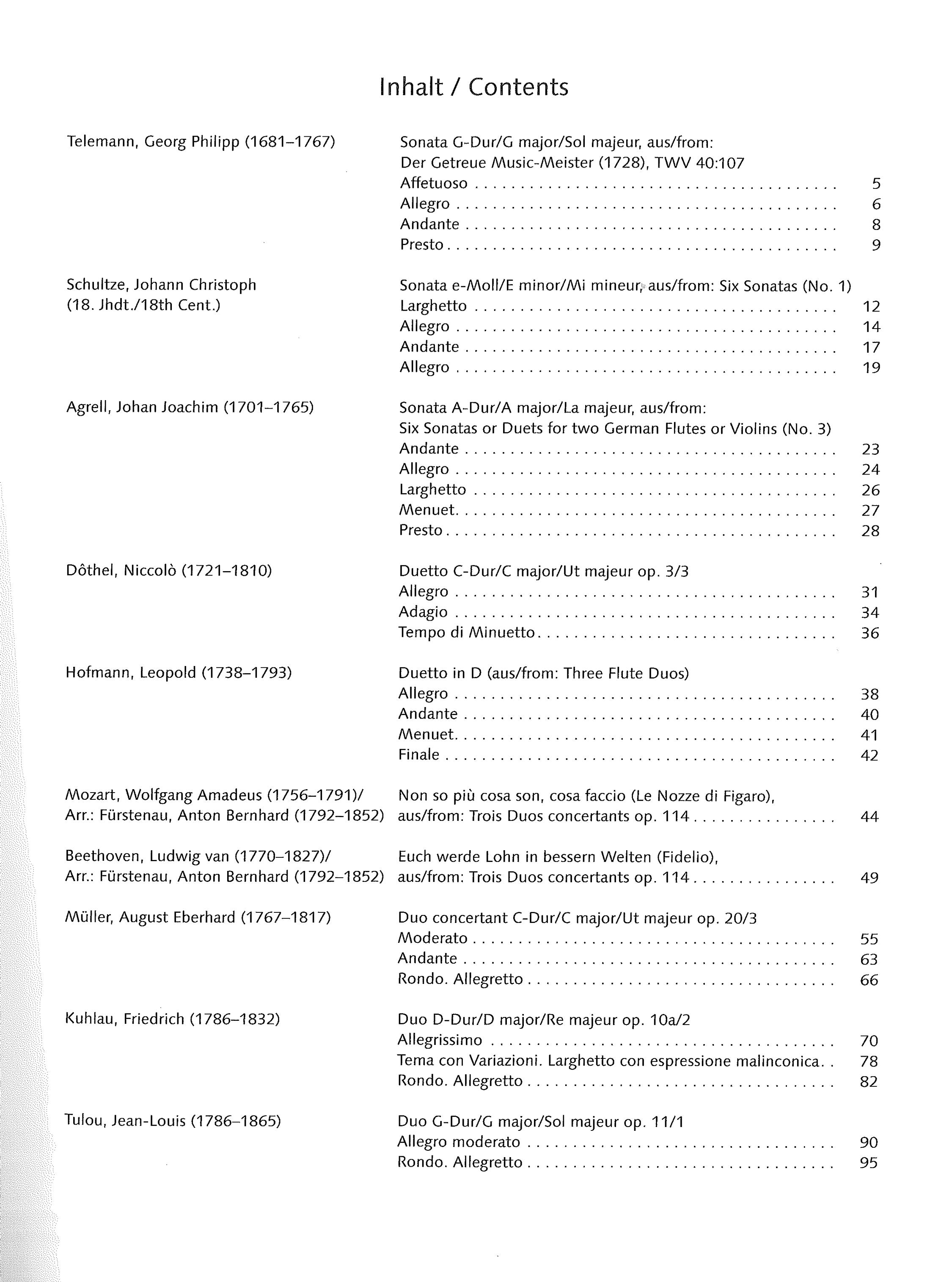 Flutissimo: Flute Duets