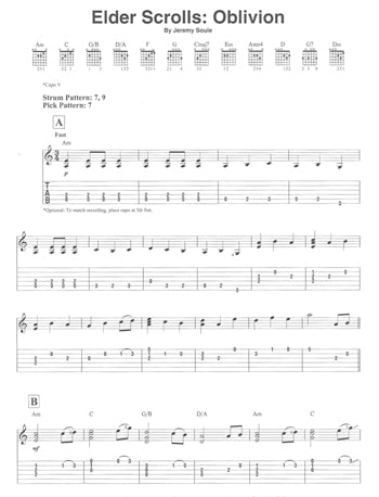 Video Game Music For Guitar